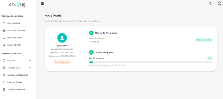Meu Perfil